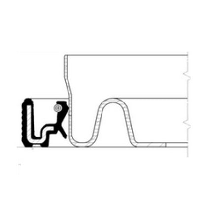 Corteco Engine Crankshaft Seal 20019546B