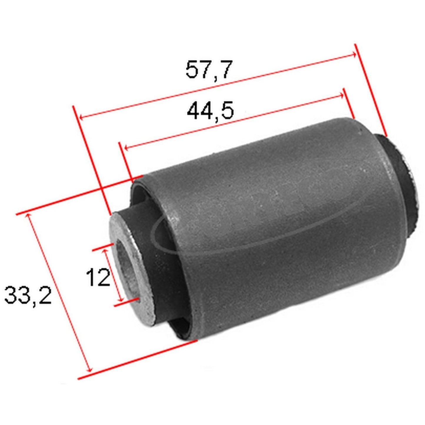 Corteco Suspension Control Arm Strut Mount