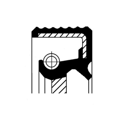 Corteco Transfer Case Input Shaft Seal 82035169