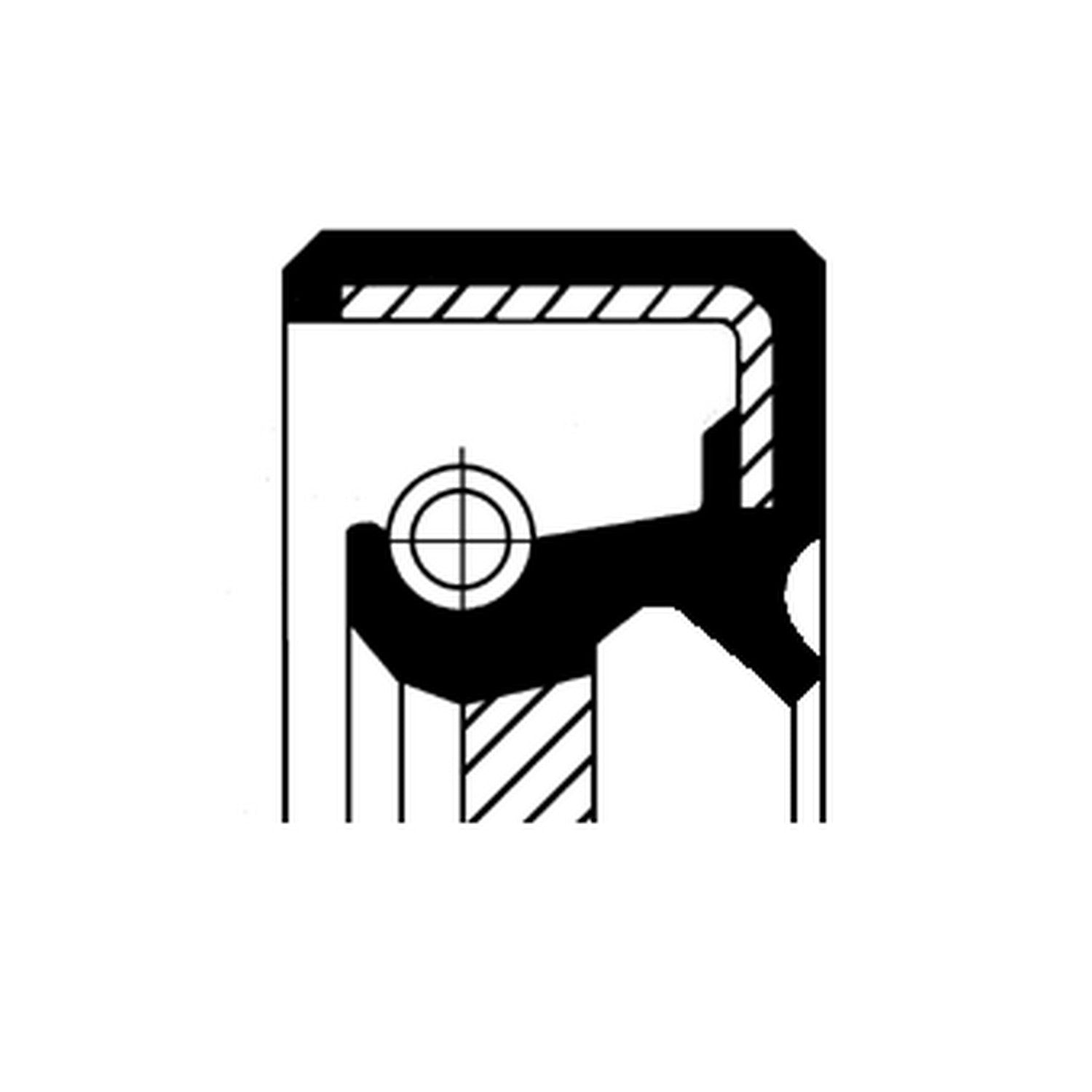 Corteco Manual Transmission Manual Shaft Seal 82035249