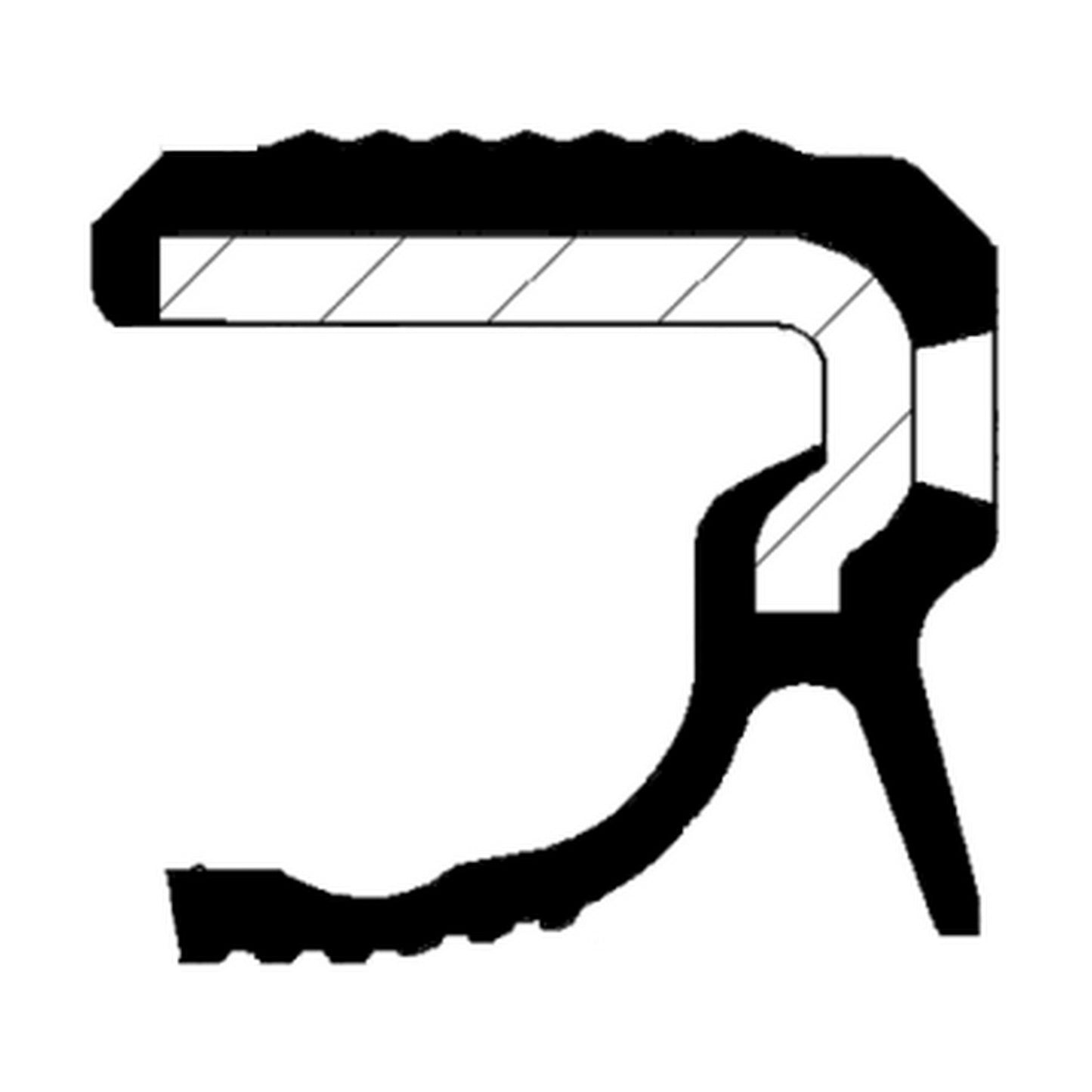 Corteco Engine Crankshaft Seal 82036307