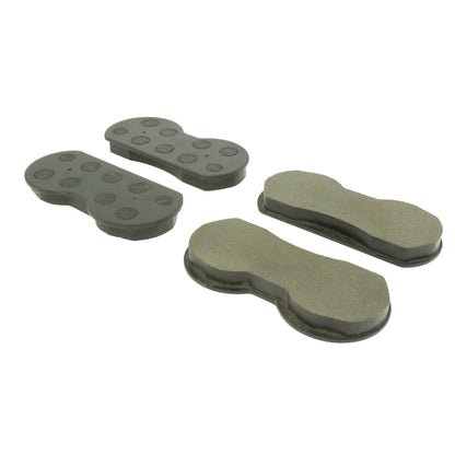 Centric Parts Disc Brake Pad Set with Semi-Metallic compounds 102.00190