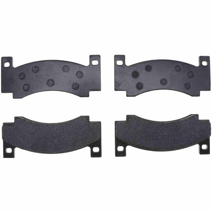 Centric Parts Disc Brake Pad Set with Semi-Metallic compounds 102.00190