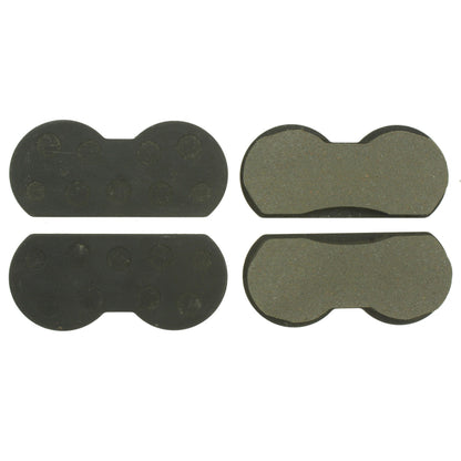 Centric Parts Disc Brake Pad Set with Semi-Metallic compounds 102.00190