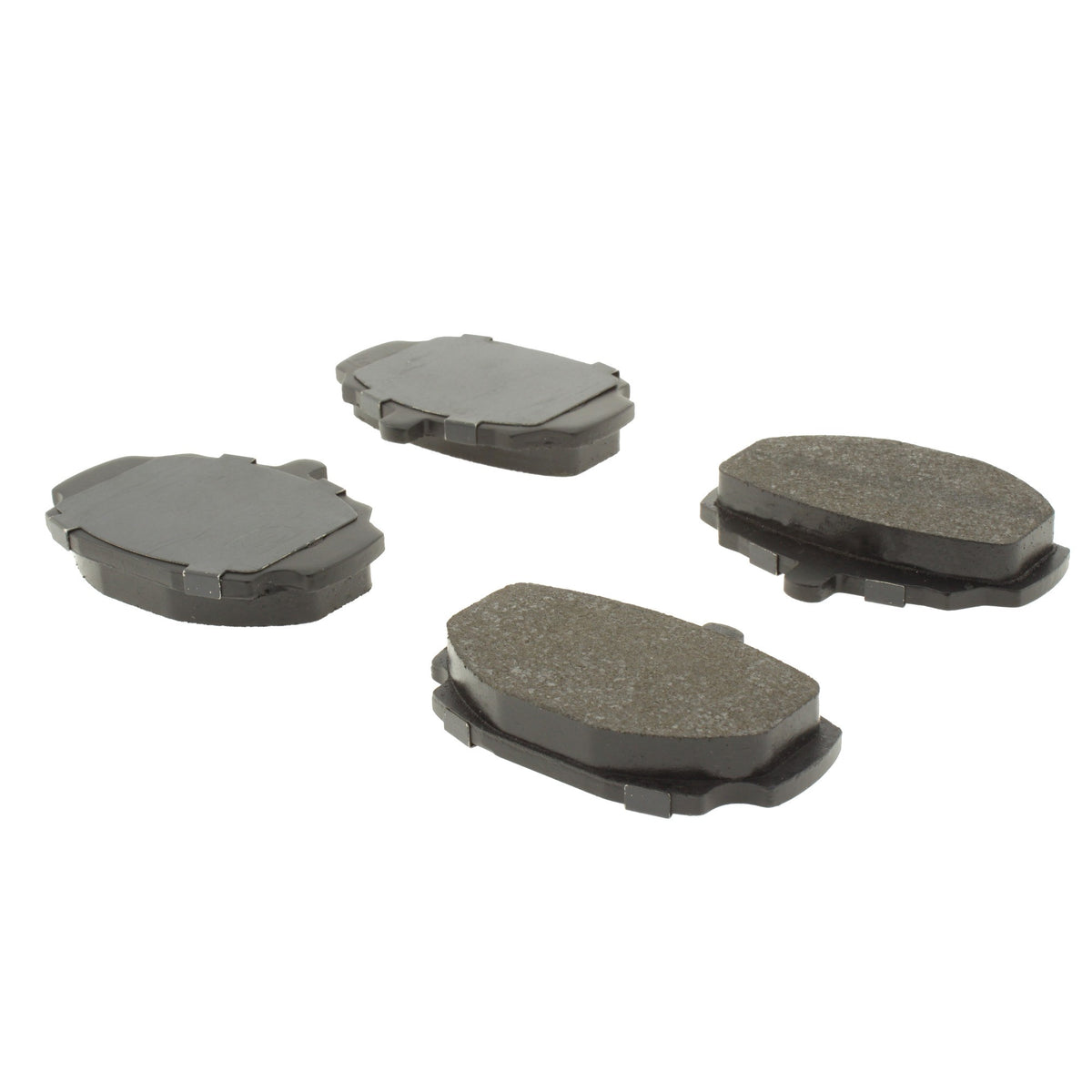Centric Parts Disc Brake Pad Set Shimmed Semi-Metallic for 100% Asbestos and Copper Free Formula 102.00270