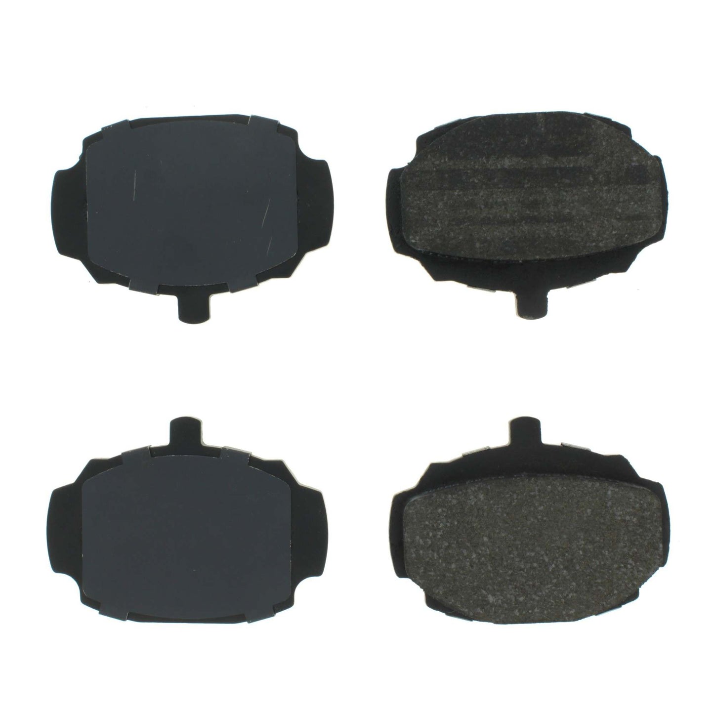 Centric Parts Disc Brake Pad Set Shimmed Semi-Metallic for 100% Asbestos and Copper Free Formula 102.00270