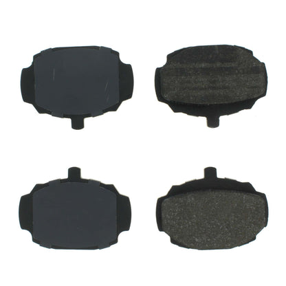 Centric Parts Disc Brake Pad Set Shimmed Semi-Metallic for 100% Asbestos and Copper Free Formula 102.00270
