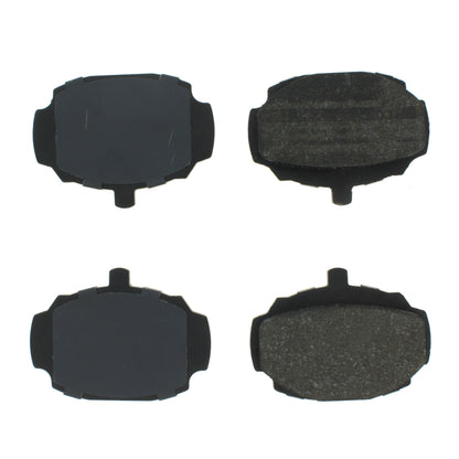 Centric Parts Disc Brake Pad Set Shimmed Semi-Metallic for 100% Asbestos and Copper Free Formula 102.00270