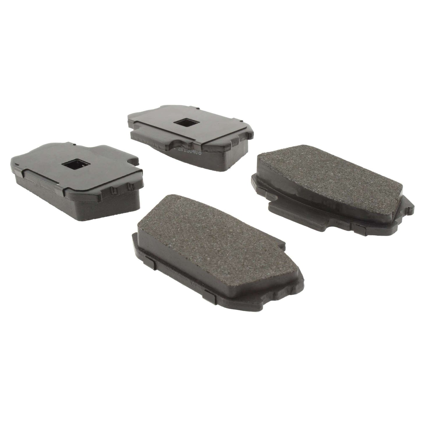 Centric Parts Disc Brake Pad Set Shimmed Semi-Metallic for 100% Asbestos and Copper Free Formula 102.00370