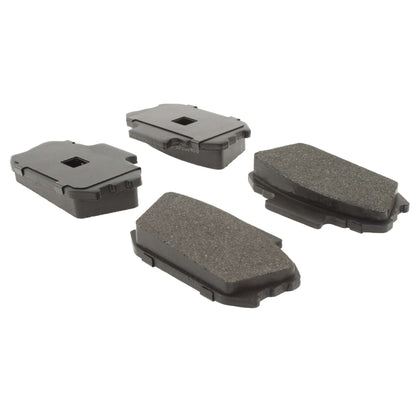 Centric Parts Disc Brake Pad Set Shimmed Semi-Metallic for 100% Asbestos and Copper Free Formula 102.00370