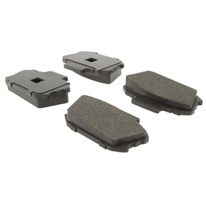 Centric Parts Disc Brake Pad Set Shimmed Semi-Metallic for 100% Asbestos and Copper Free Formula 102.00370