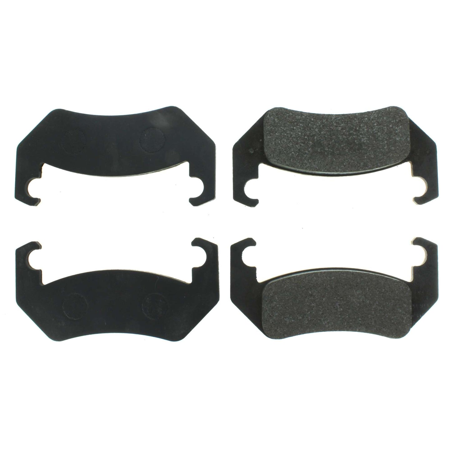 Centric Parts Disc Brake Pad Set Shimmed Semi-Metallic for 100% Asbestos and Copper Free Formula 102.00380