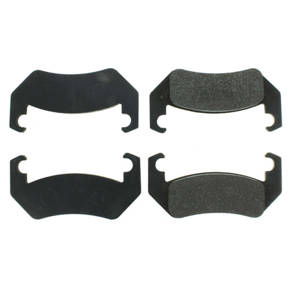 Centric Parts Disc Brake Pad Set Shimmed Semi-Metallic for 100% Asbestos and Copper Free Formula 102.00380
