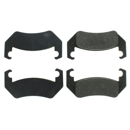 Centric Parts Disc Brake Pad Set Shimmed Semi-Metallic for 100% Asbestos and Copper Free Formula 102.00380