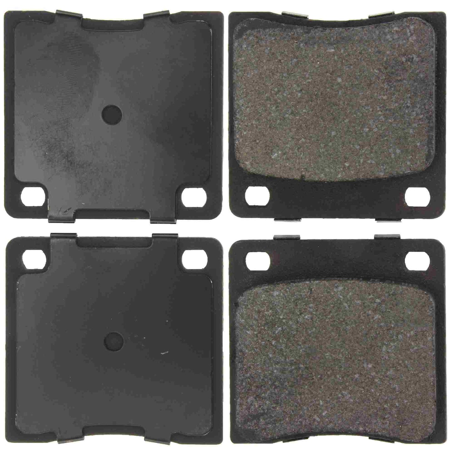 Centric Parts Disc Brake Pad Set Semi-Metallic with Shims for 1973-1982 Honda Civic Nissan 310 1200 B110 F10 102.00410