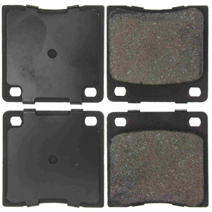 Centric Parts Disc Brake Pad Set Semi-Metallic with Shims for 1973-1982 Honda Civic Nissan 310 1200 B110 F10 102.00410