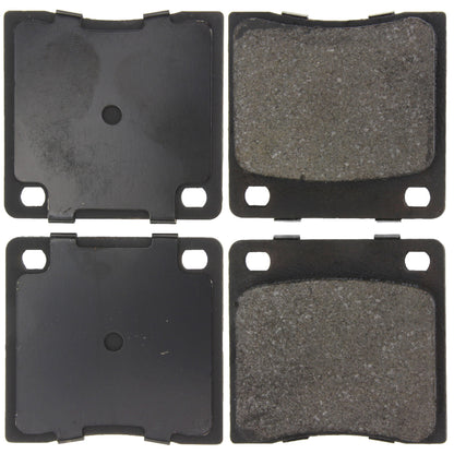 Centric Parts Disc Brake Pad Set Semi-Metallic with Shims for 1973-1982 Honda Civic Nissan 310 1200 B110 F10 102.00410
