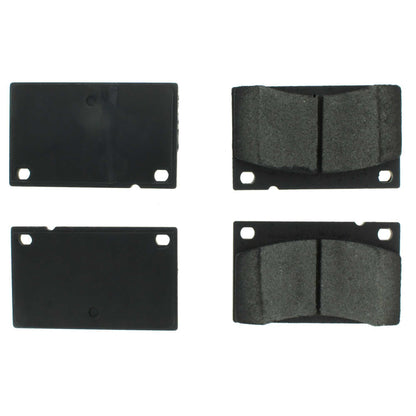 Centric Parts Disc Brake Pad Set with Semi-Metallic compounds 102.00430