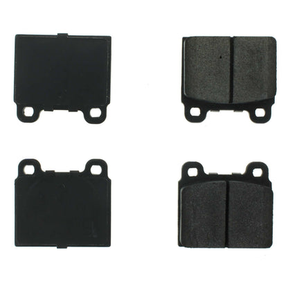 Centric Parts Disc Brake Pad Set with Semi-Metallic compounds 102.00451