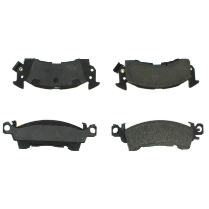 Centric Parts Disc Brake Pad Set with Semi-Metallic compounds 102.00520