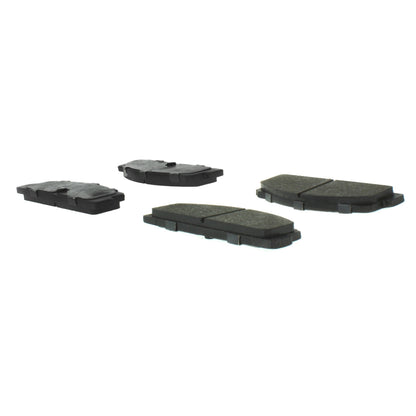 Centric Parts Disc Brake Pad Set Semi-Metallic with Noise Reduction 102.00710