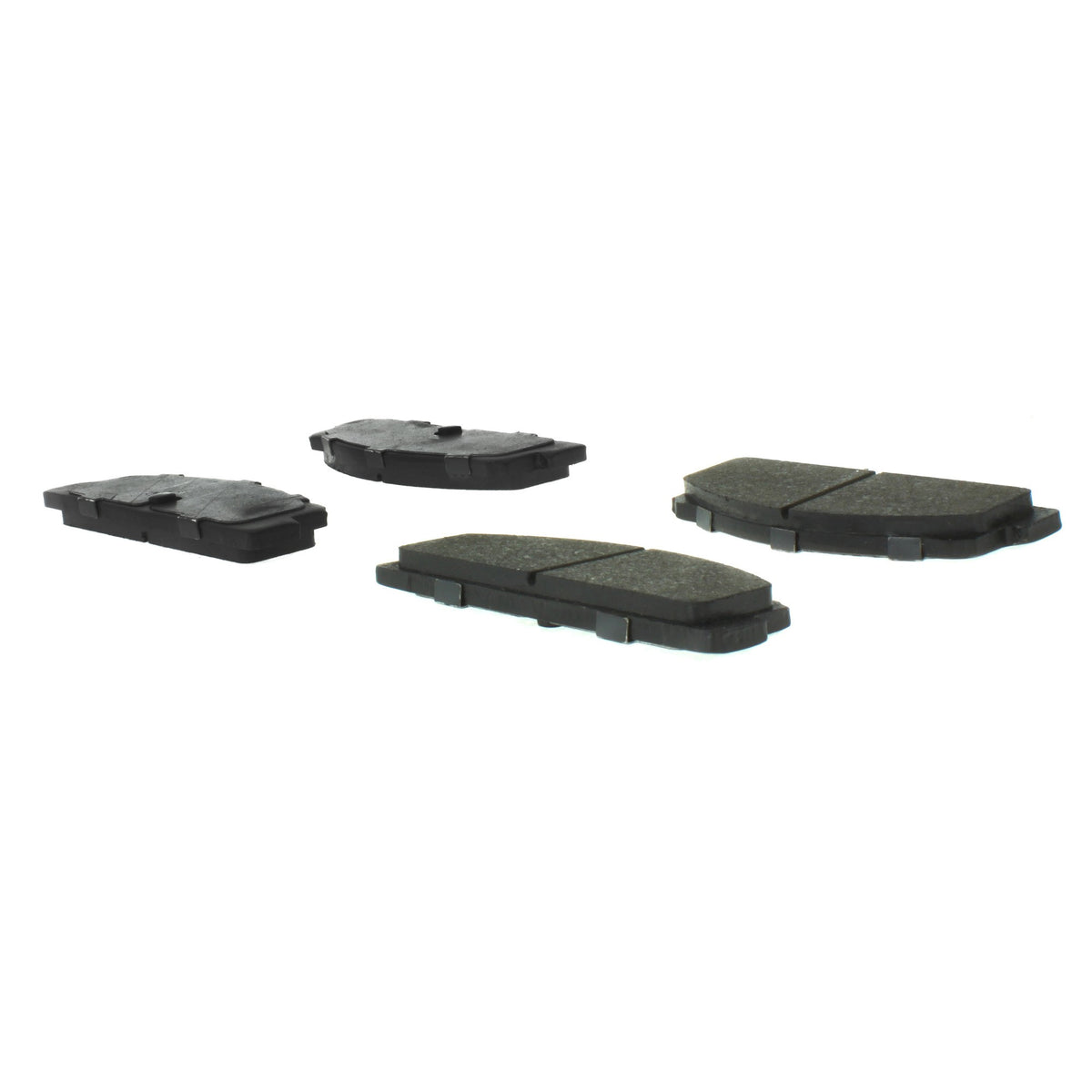 Centric Parts Disc Brake Pad Set Semi-Metallic with Noise Reduction 102.00710