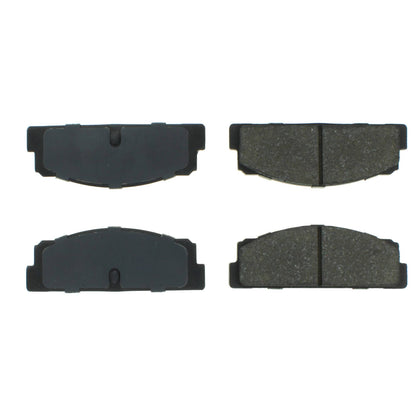 Centric Parts Disc Brake Pad Set Semi-Metallic with Noise Reduction 102.00710