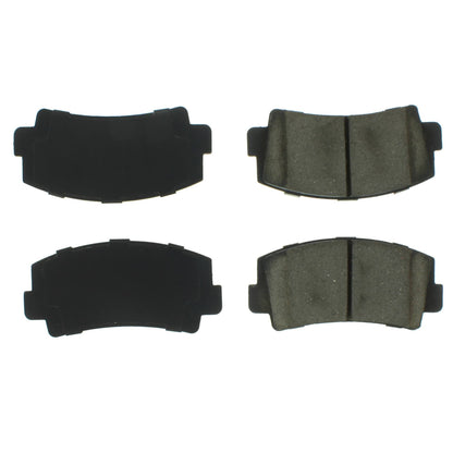 Centric Parts Disc Brake Pad Set with Semi-Metallic compounds for 102.00760