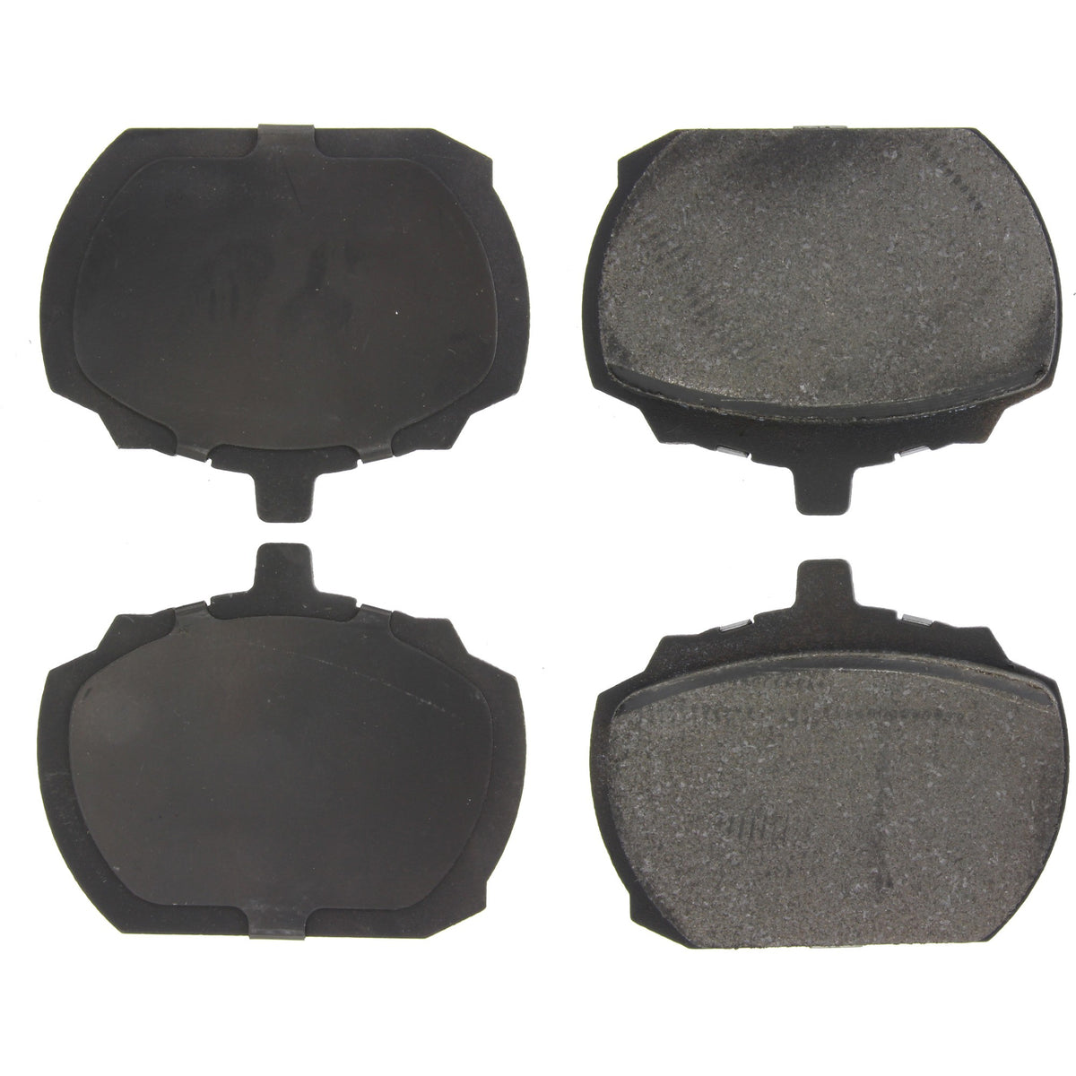 Centric Parts Disc Brake Pad Set with Semi-Metallic compounds 102.00810