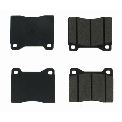 Centric Parts Disc Brake Pad Set with Semi-Metallic compounds 102.00820