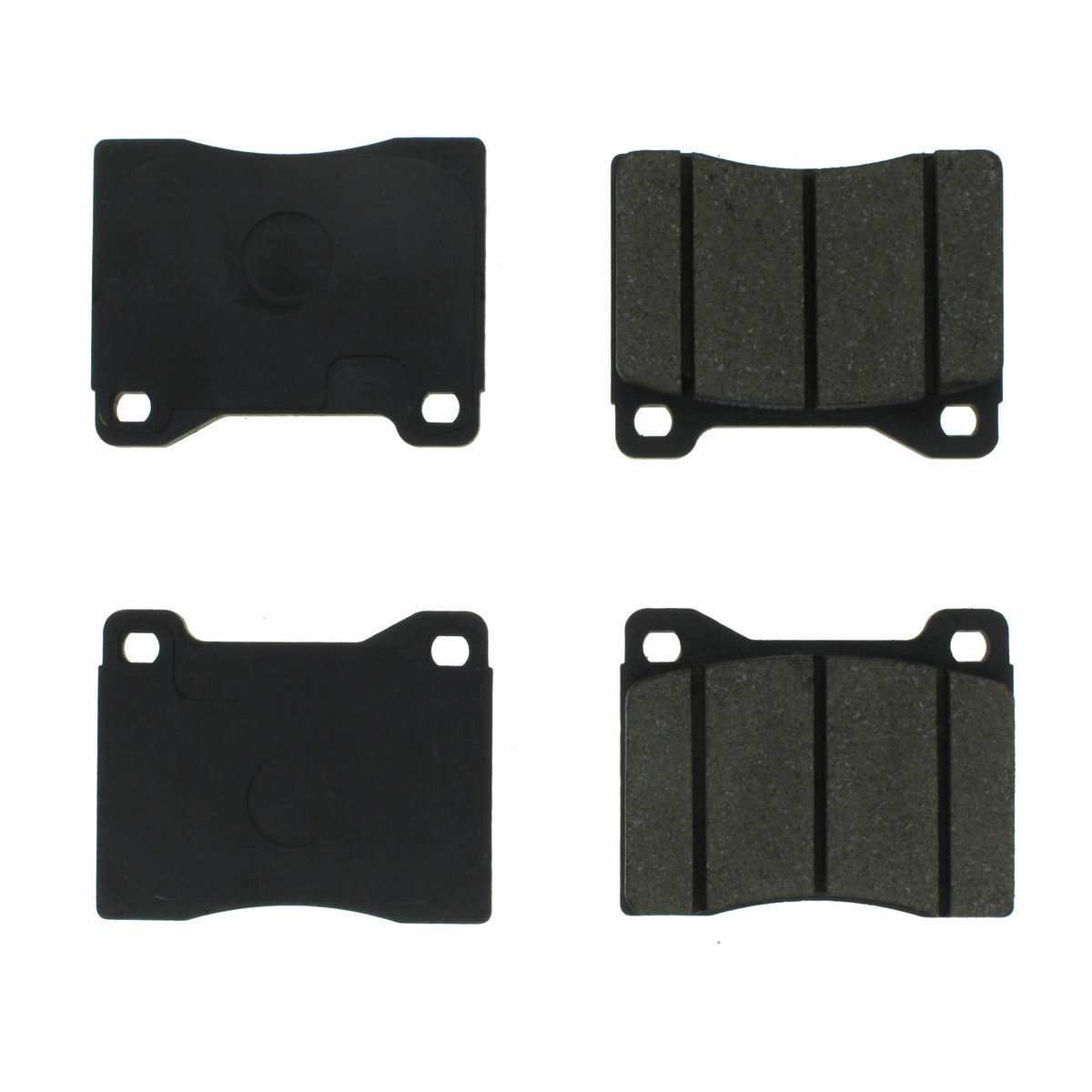 Centric Parts Disc Brake Pad Set with Semi-Metallic compounds 102.00820