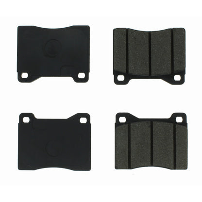Centric Parts Disc Brake Pad Set with Semi-Metallic compounds 102.00820