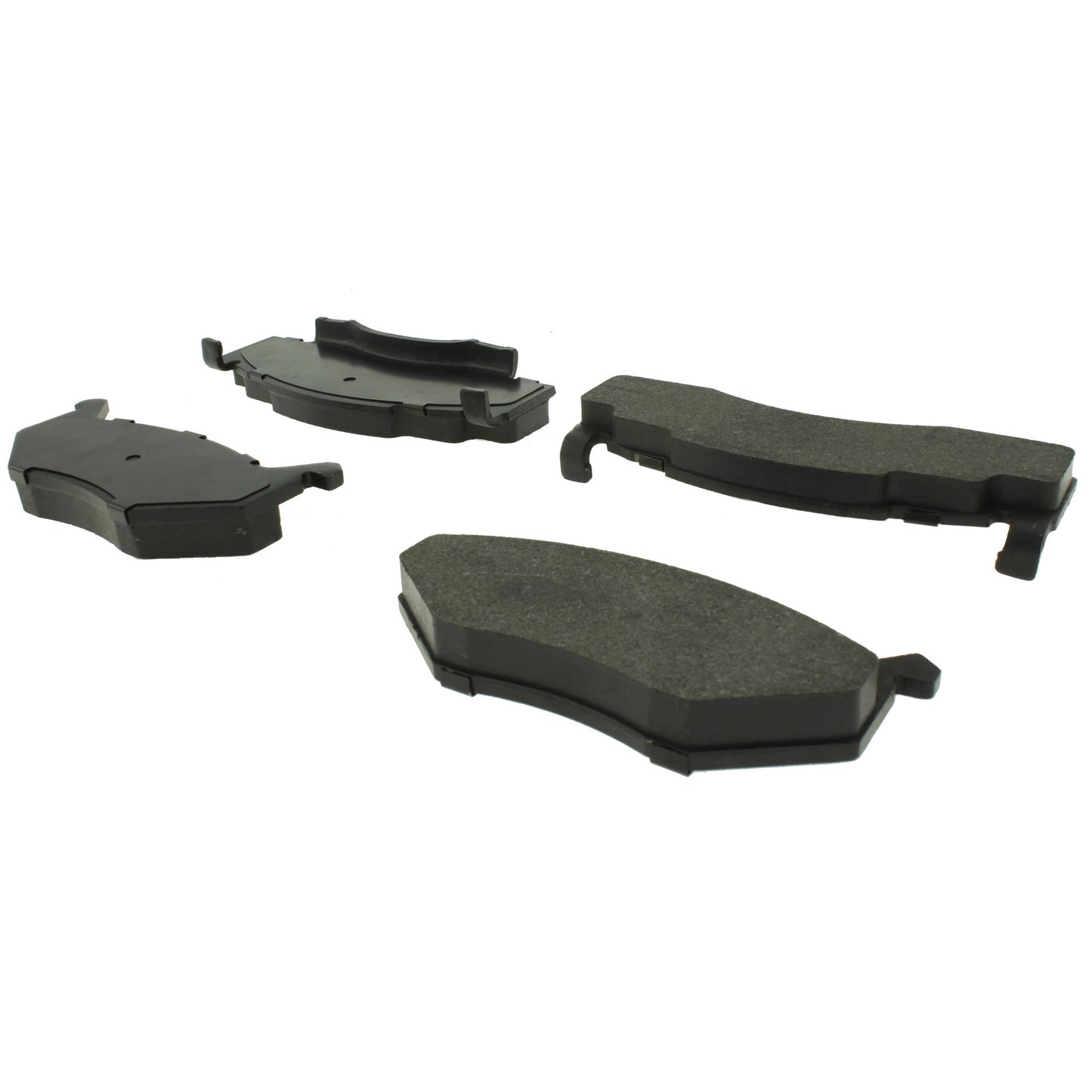 Centric Parts Disc Brake Pad Set Shimmed for Noise Reduction with Semi-Metallic Compounds 102.00840