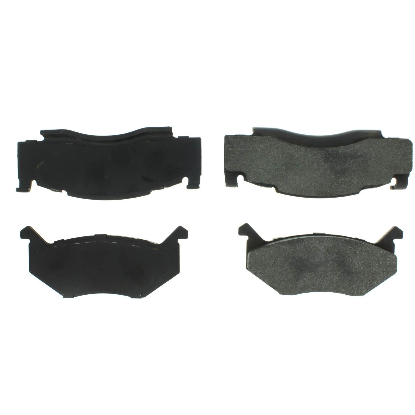 Centric Parts Disc Brake Pad Set Shimmed for Noise Reduction with Semi-Metallic Compounds 102.00840