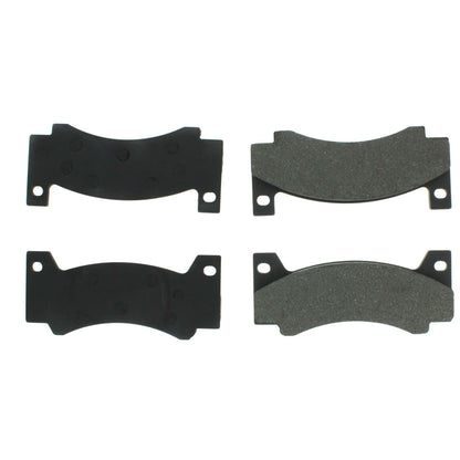 Centric Parts Disc Brake Pad Set Shimmed Metallic for Noise Reduction 102.00850
