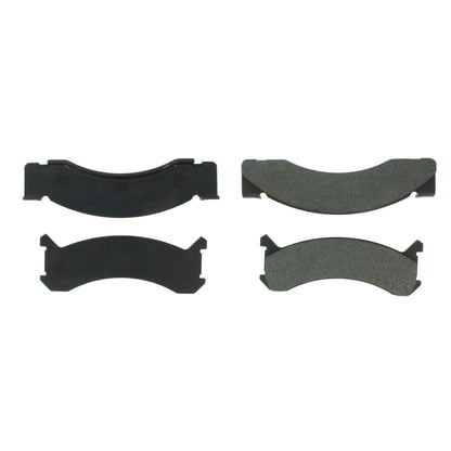 Centric Parts Disc Brake Pad Set Shimmed Metallic for Noise Reduction 102.00870