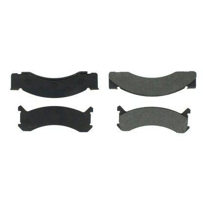 Centric Parts Disc Brake Pad Set Shimmed Metallic for Noise Reduction 102.00870