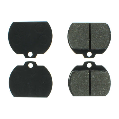 Centric Parts Disc Brake Pad Set Semi-Metallic with Noise Reduction 102.00880