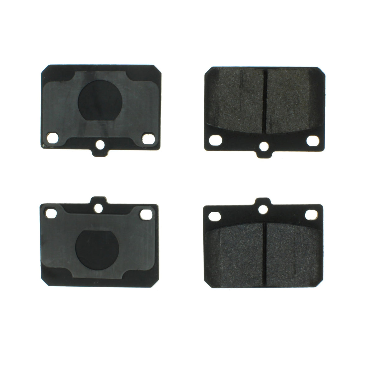 Centric Parts Disc Brake Pad Set Semi-Metallic with Shims 102.01010