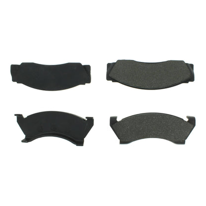 Centric Parts Disc Brake Pad Set Semi-Metallic with Shims for 1975-1980 Ford Granada LTD Thunderbird Lincoln Continental Mark IV V Versailles Mercury Grand Marquis Monarch 102.01020