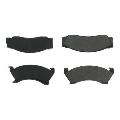 Centric Parts Disc Brake Pad Set Semi-Metallic with Shims for 1975-1980 Ford Granada LTD Thunderbird Lincoln Continental Mark IV V Versailles Mercury Grand Marquis Monarch 102.01020