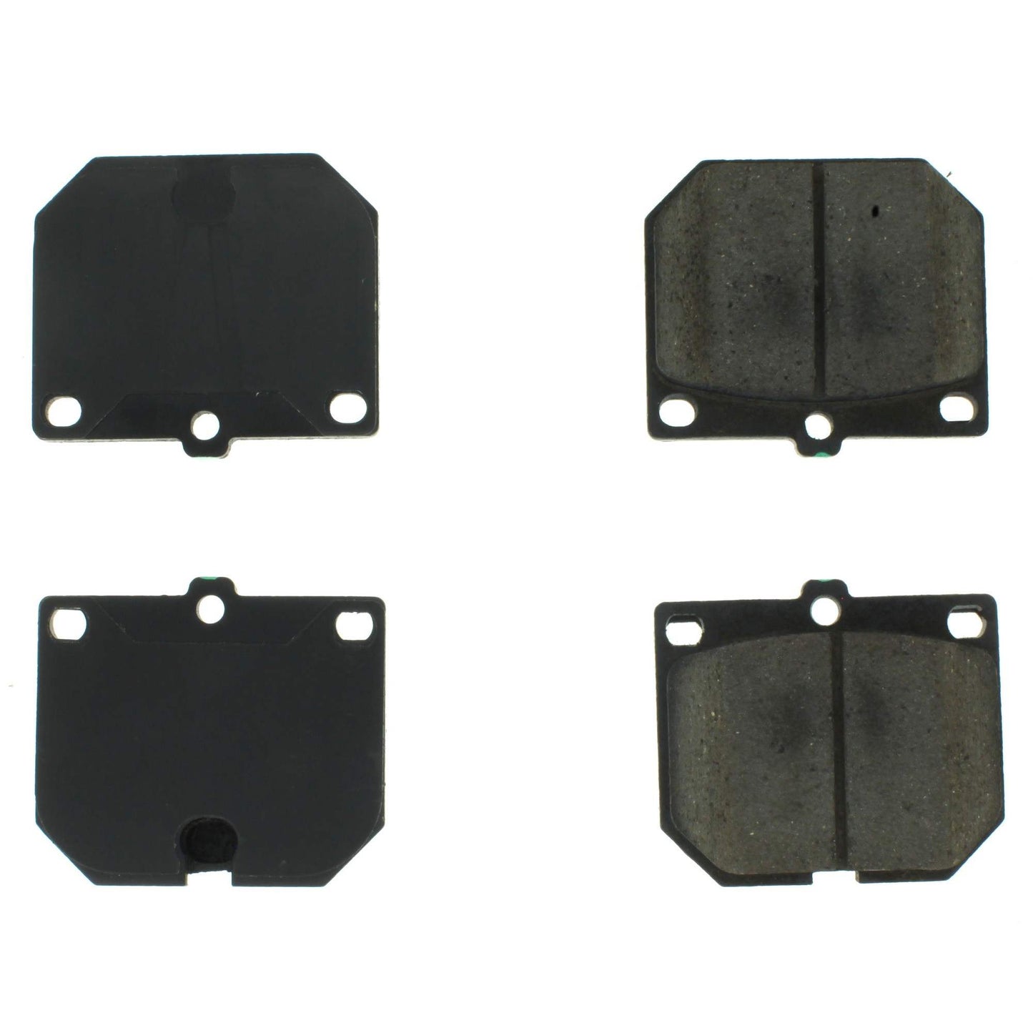 Centric Parts Disc Brake Pad Set Semi-Metallic with Shims for Nissan 200SX 1980-1983, Toyota Corona 1972-1982