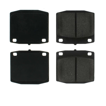 Centric Parts Disc Brake Pad Set Semi-Metallic with Shims for 1975-1982 Honda Civic Nissan 200SX 102.01170