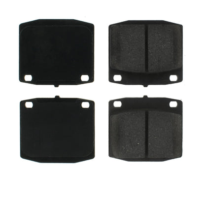Centric Parts Disc Brake Pad Set Semi-Metallic with Shims for 1975-1982 Honda Civic Nissan 200SX 102.01170