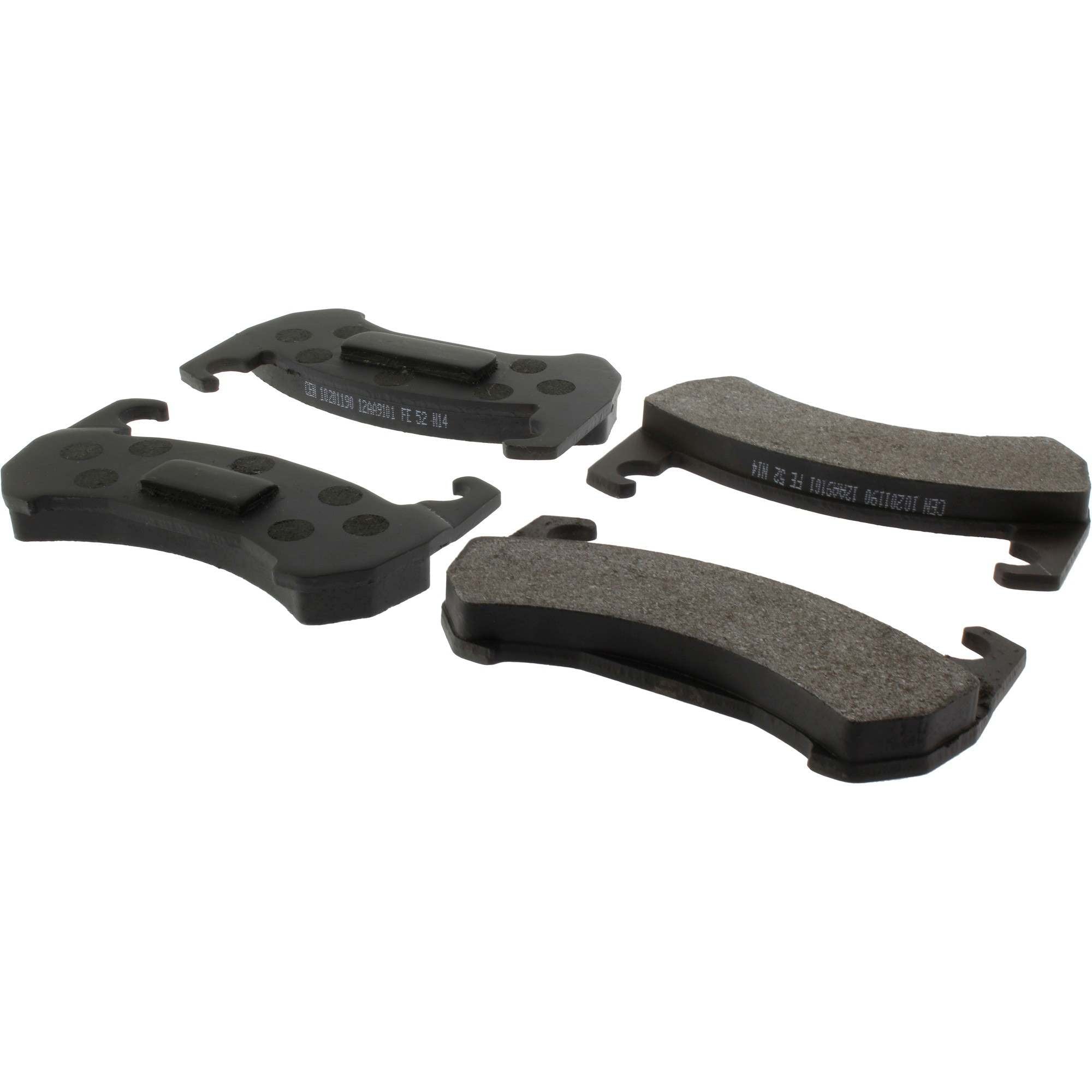 C-Tek Semi-Metallic Brake Pads with Shims 102.01190