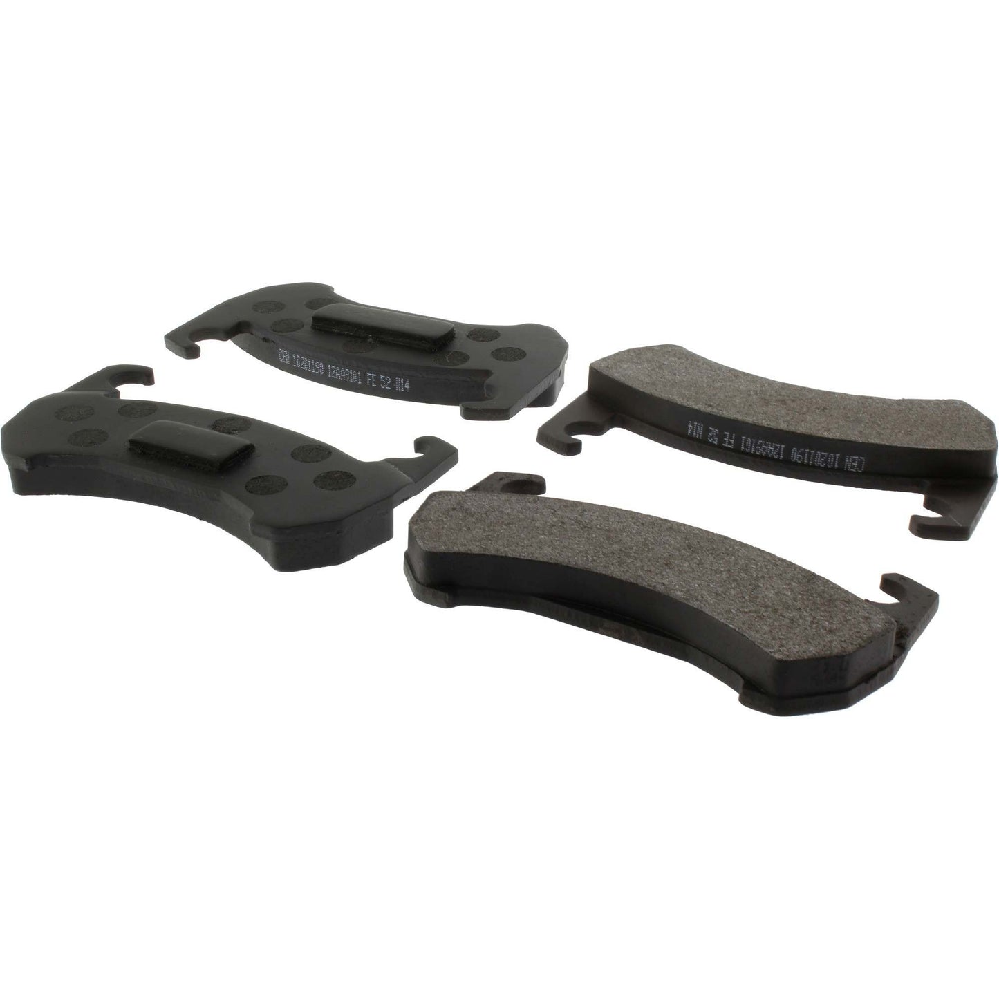 Centric Parts Disc Brake Pad Set Semi-Metallic with Shims for 1976-1980 Buick Skyhawk Chevrolet Monza Oldsmobile Starfire Pontiac Sunbird 102.01190