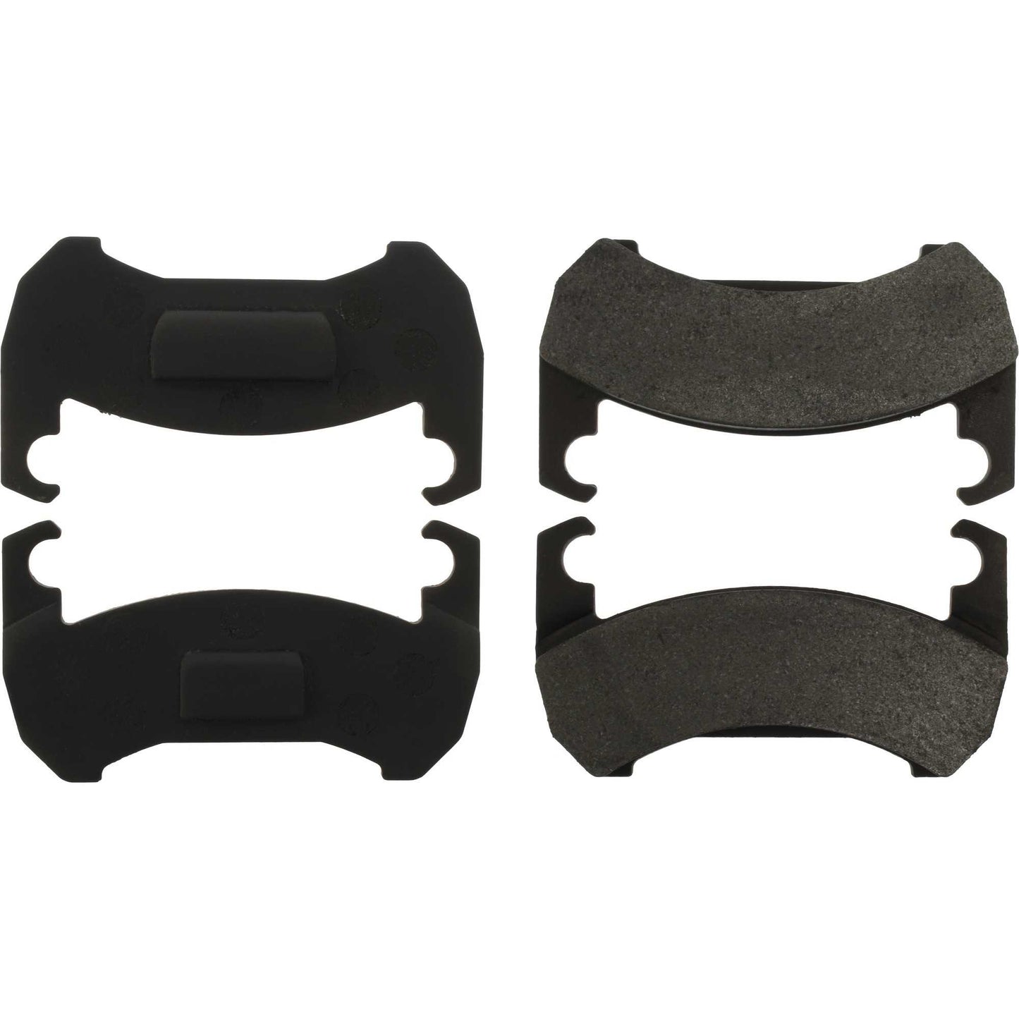 Centric Parts Disc Brake Pad Set Semi-Metallic with Shims for 1976-1980 Buick Skyhawk Chevrolet Monza Oldsmobile Starfire Pontiac Sunbird 102.01190