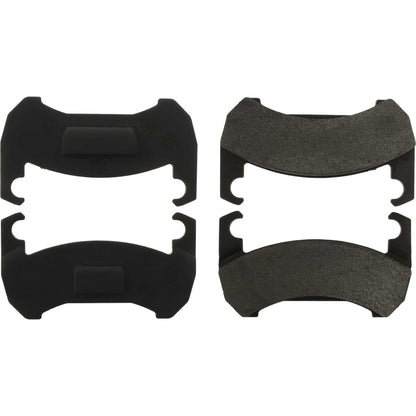 Centric Parts Disc Brake Pad Set Semi-Metallic with Shims for 1976-1980 Buick Skyhawk Chevrolet Monza Oldsmobile Starfire Pontiac Sunbird 102.01190
