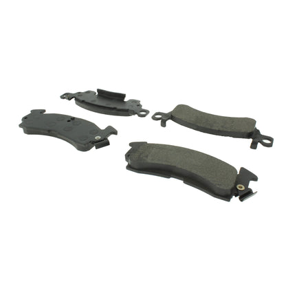 Centric Parts Disc Brake Pad Set Semi-Metallic with Shims for 1977-1978 Buick Electra Estate Wagon LeSabre Riviera Cadillac Commercial Chassis DeVille Eldorado Fleetwood Seville 102.01220