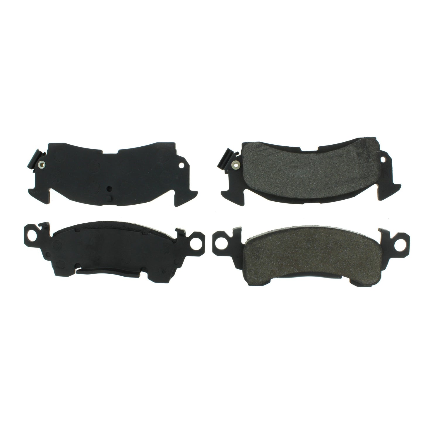 Centric Parts Disc Brake Pad Set Semi-Metallic with Shims for 1977-1978 Buick Electra Estate Wagon LeSabre Riviera Cadillac Commercial Chassis DeVille Eldorado Fleetwood Seville 102.01220